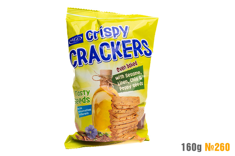 Crackers with seeds 1